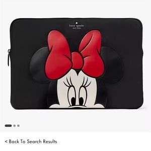 Kate Spade Disney Laptop case new with tags